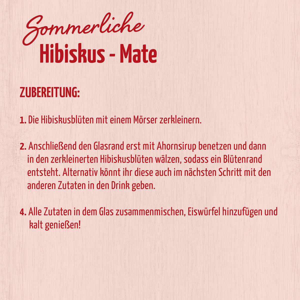 Bio Hibiskusblüten ganz (1000g)