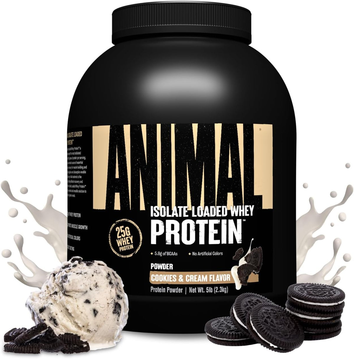 Animal Isolate Loaded Whey (2270g) Cookies & Cream