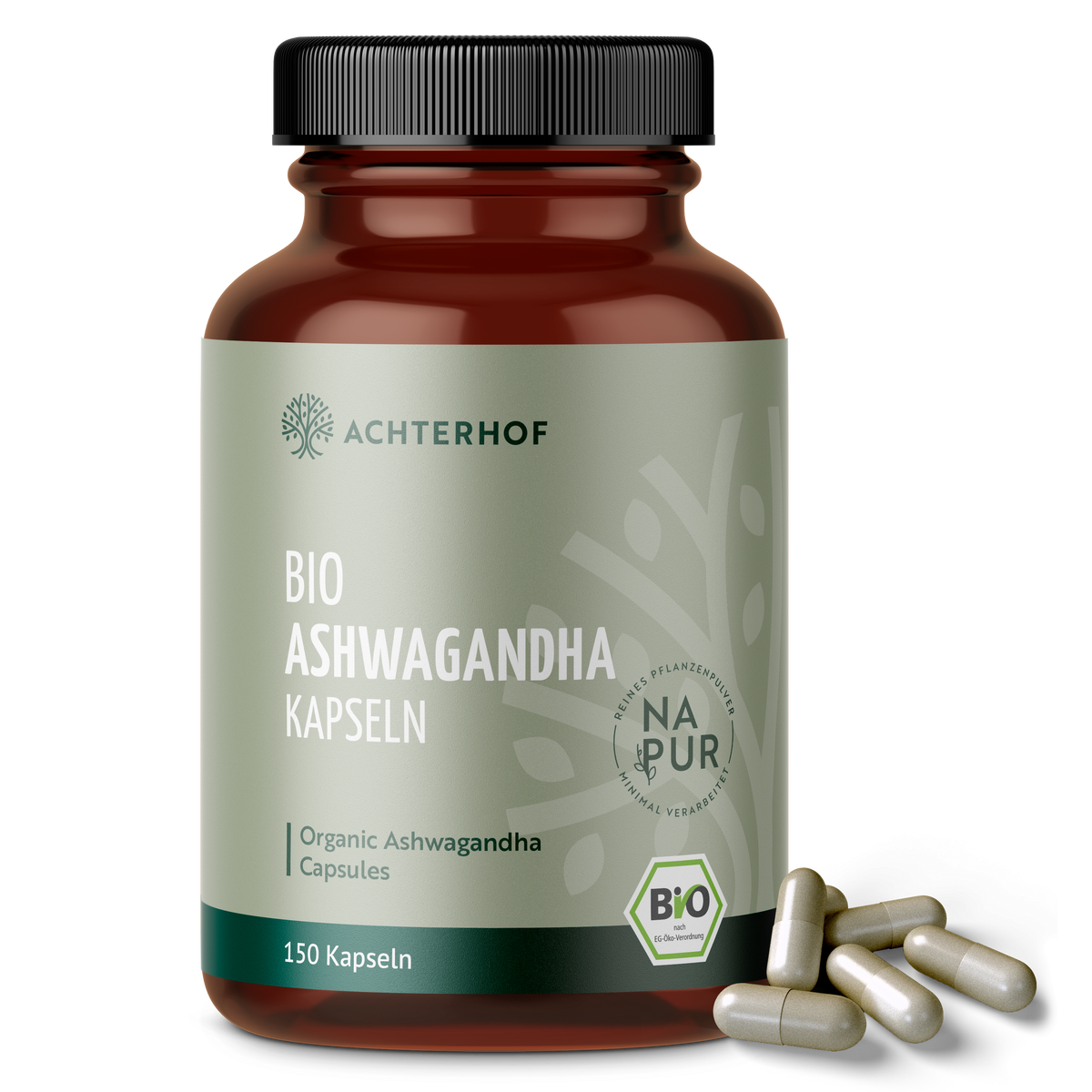 Ashwagandha Kapseln Bio (150 Kapseln)