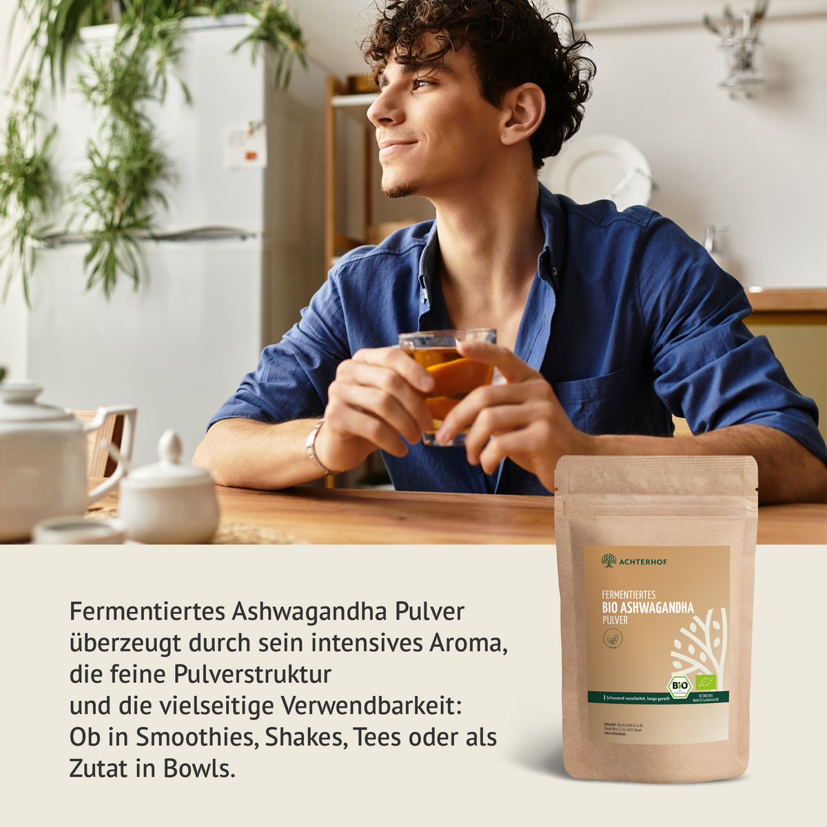 Bio Ashwagandha fermentiert (500g)