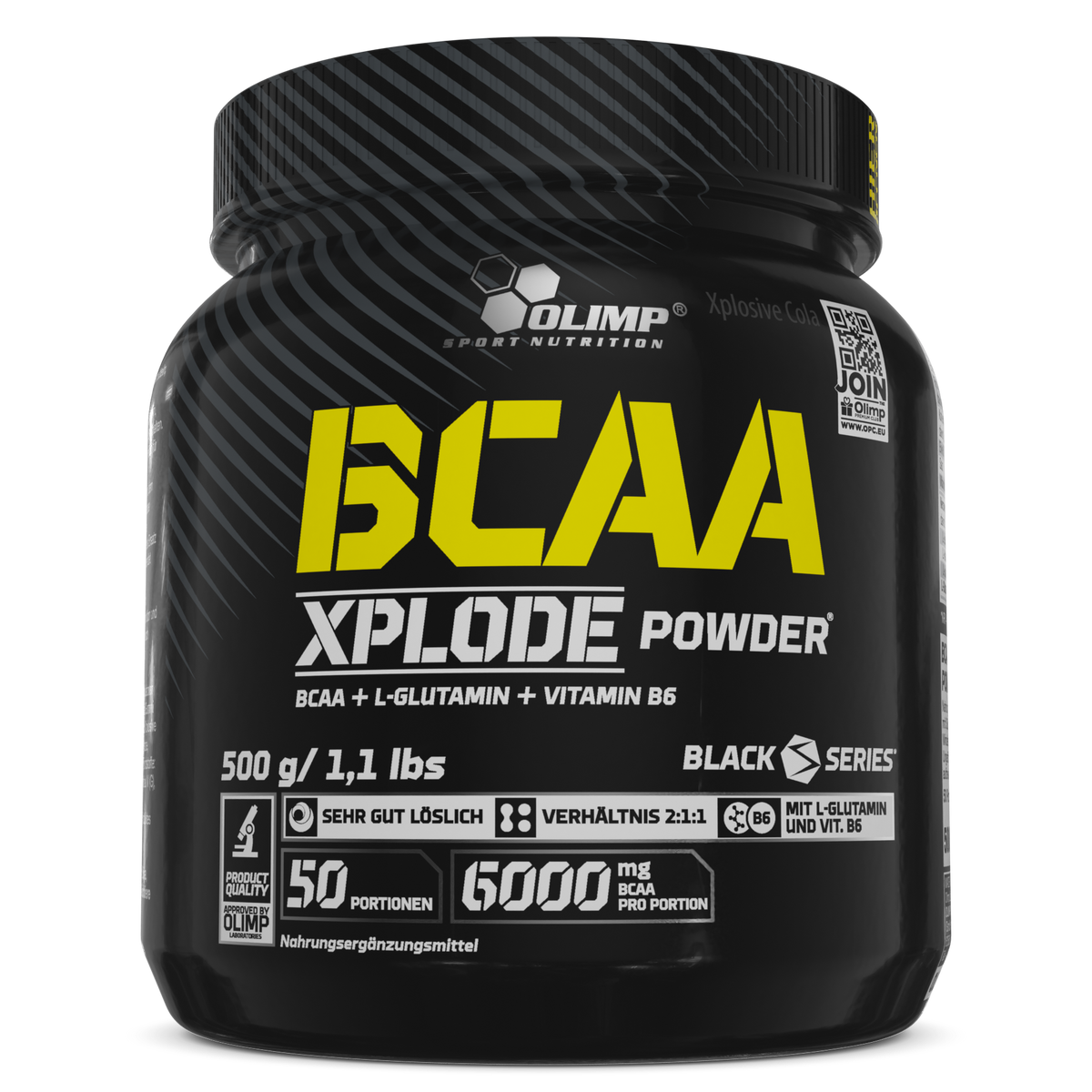BCAA Xplode Powder (500g) Cola