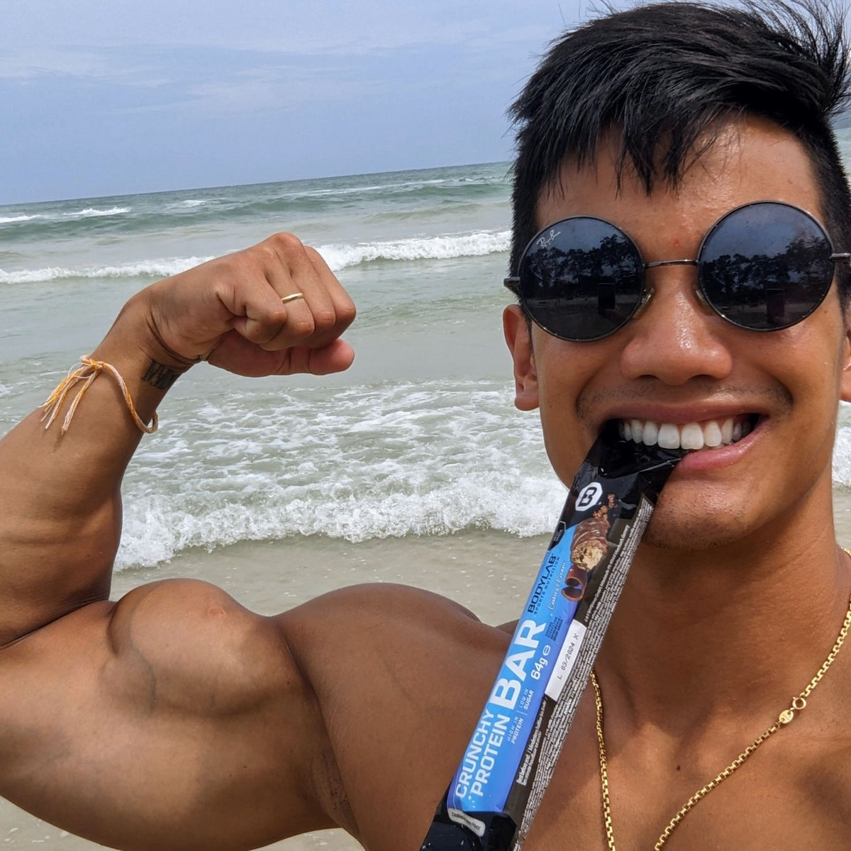 3 x Crunchy Protein Bar (je 12x64g)