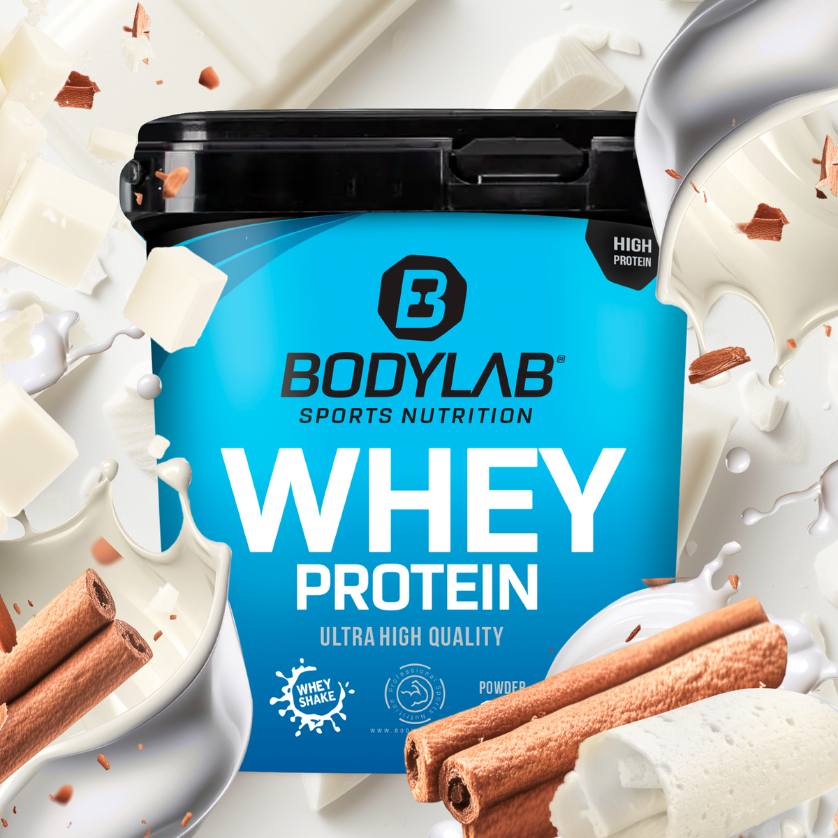 Whey Protein (1000g) Chunky White Chocolate Cinnamon Cereal