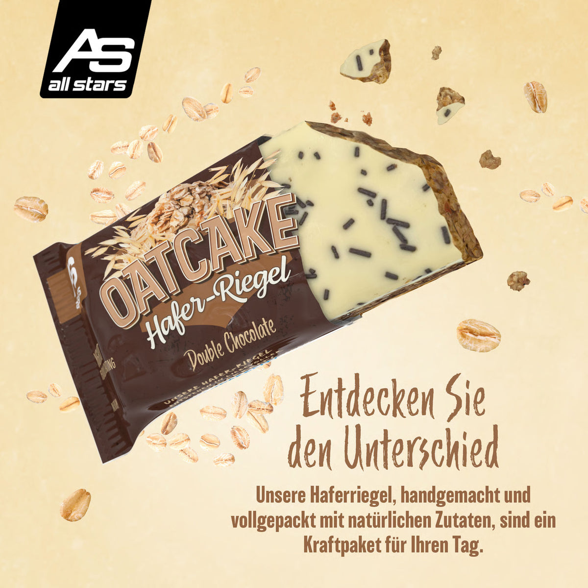 Oatcake (12x80g) Double Chocolate