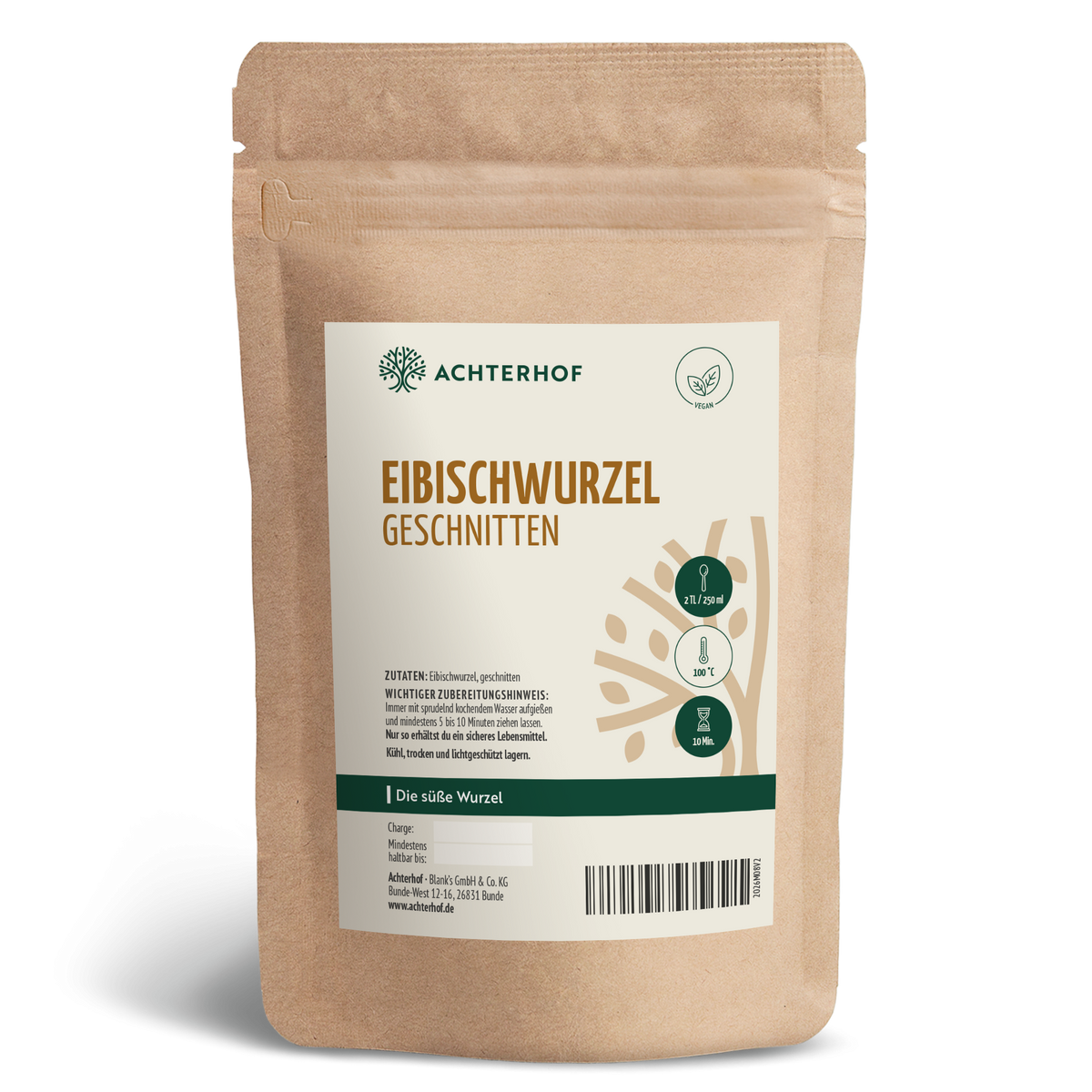 Eibischwurzel geschnitten (250g)