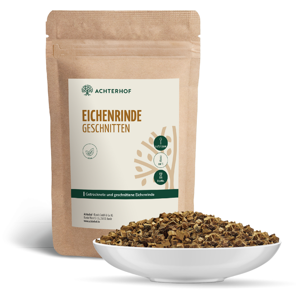 Eichenrinde geschnitten (500g)