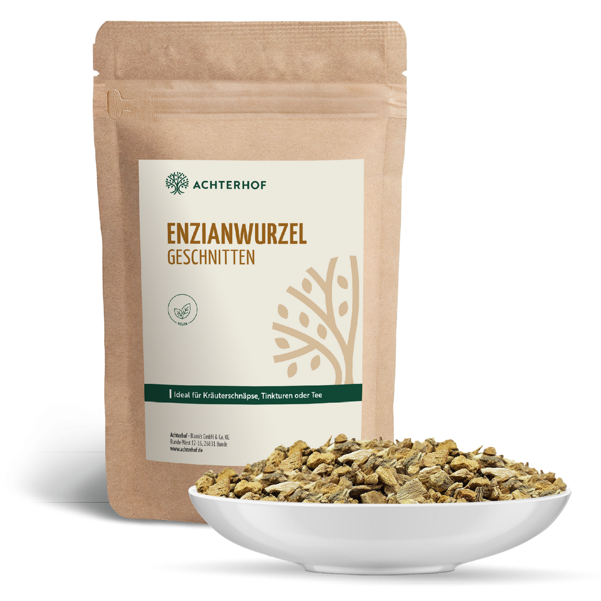 Enzianwurzel geschnitten (250g)