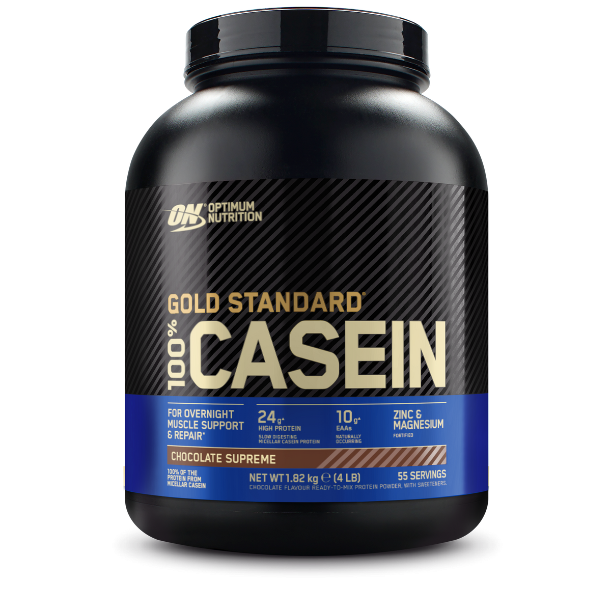 100% Casein Gold Standard (1820g) Schoko