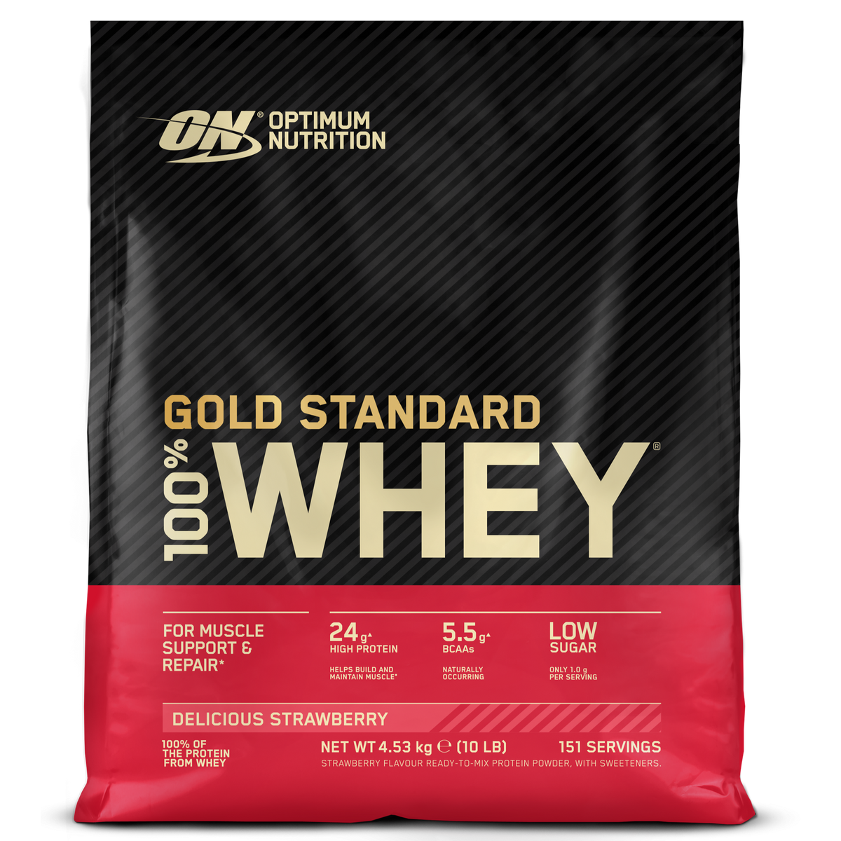100% Whey Gold Standard (4530g) Erdbeere