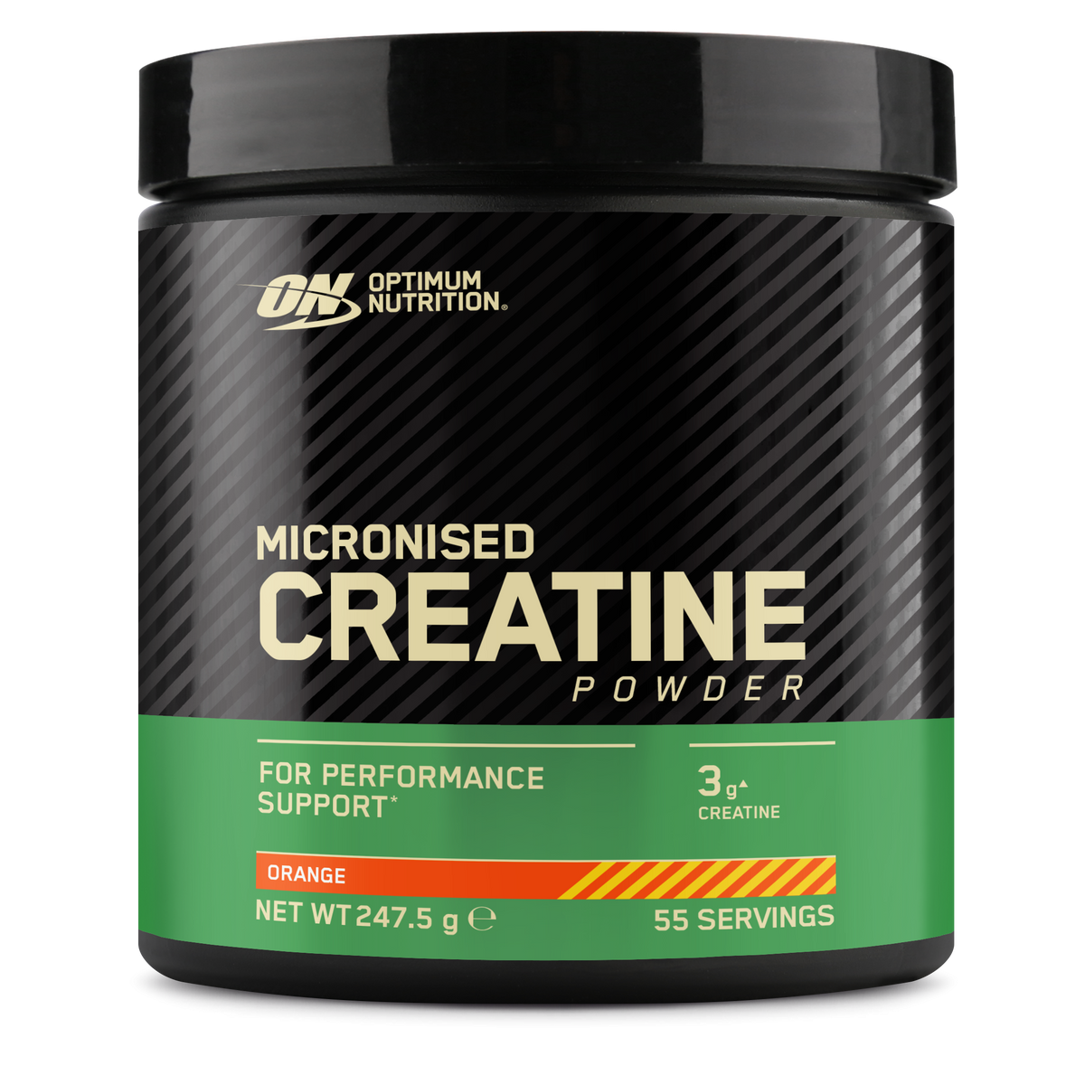 Micronised Creatine Powder Flavored (247g) Orange