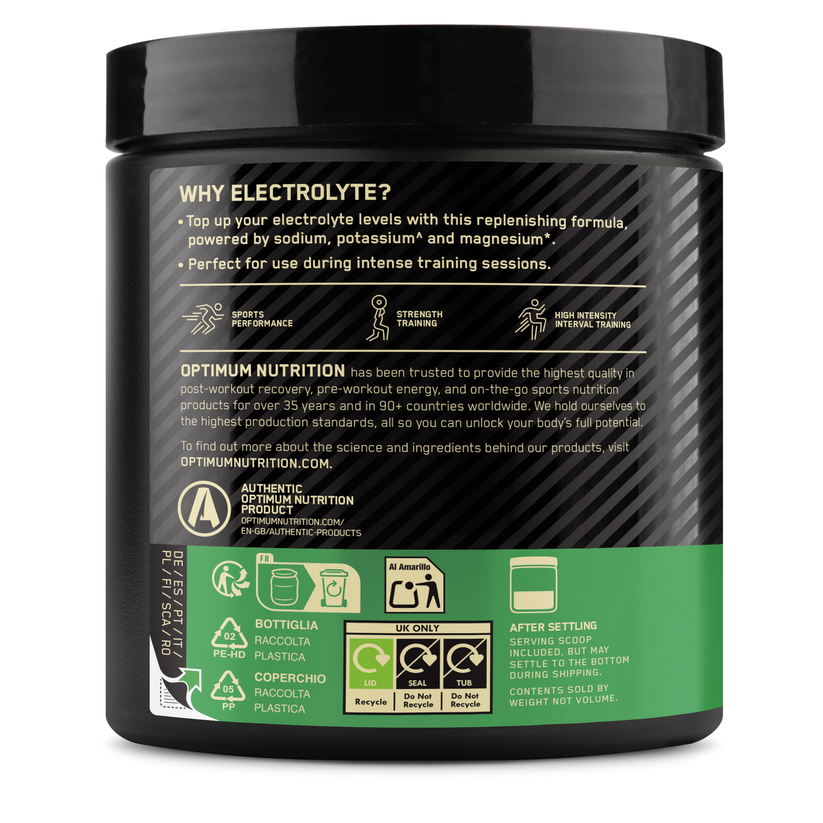Electrolyte Powder (264g) Lemon