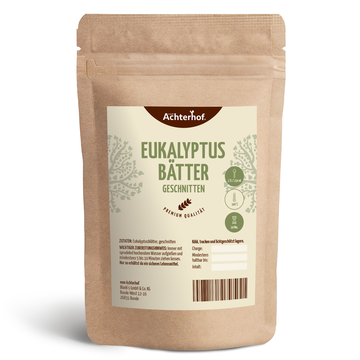 Eukalyptusblätter geschnitten (250g)