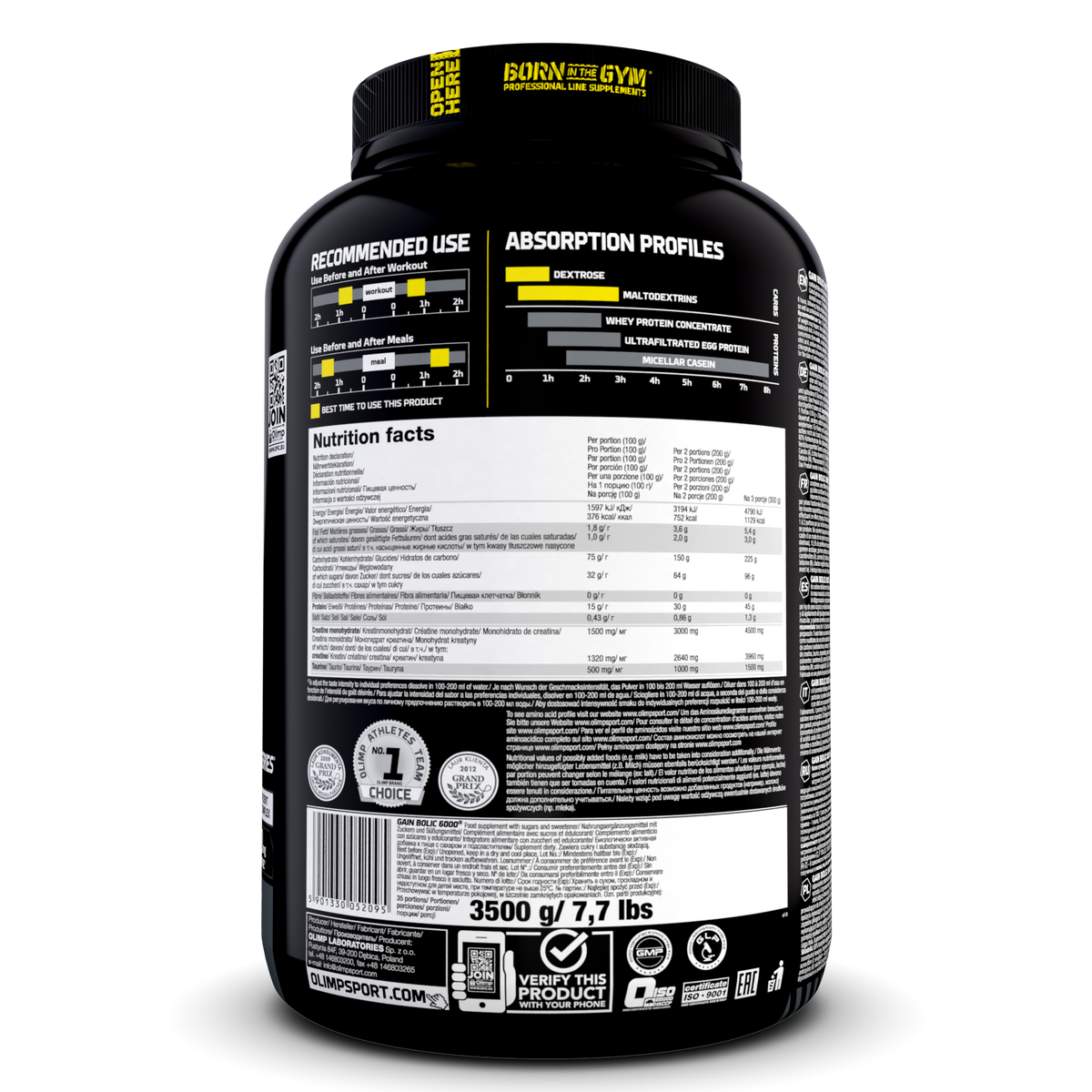 Gain Bolic 6000 (3000g) Erdbeere