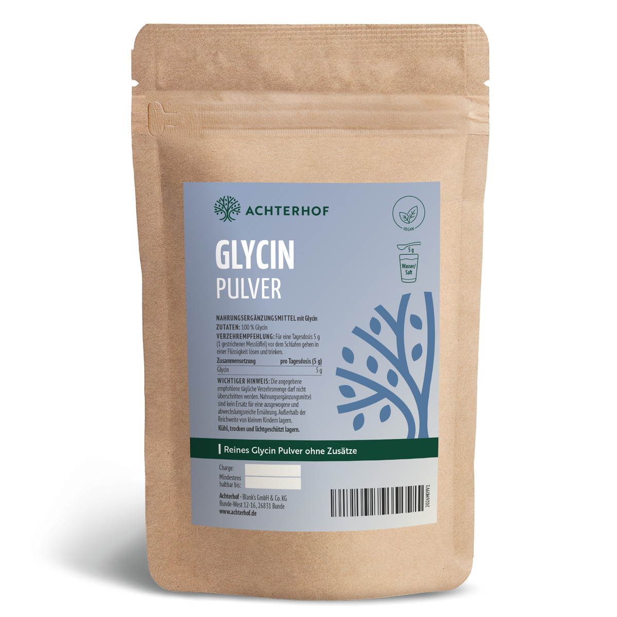 Glycin Pulver (1000g)