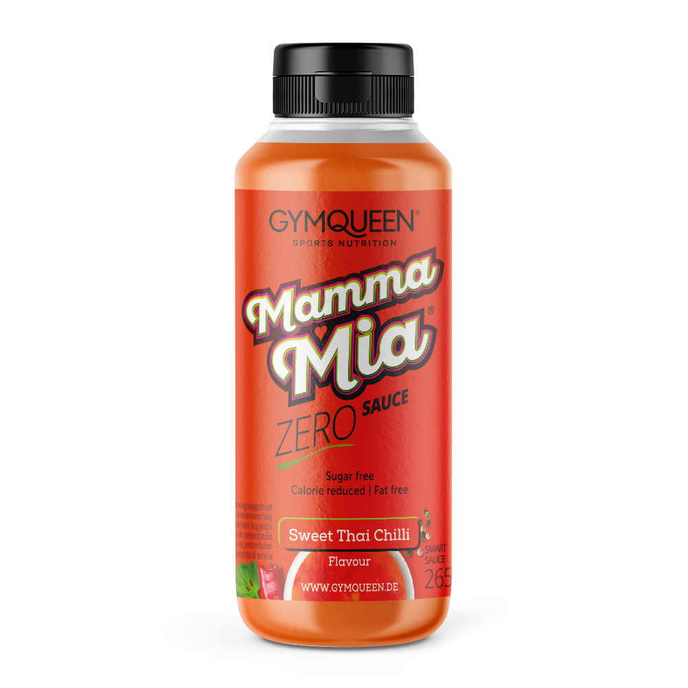 GymQueen Mamma Mia Zero Saucen (265ml) Sweet Thai Chilli