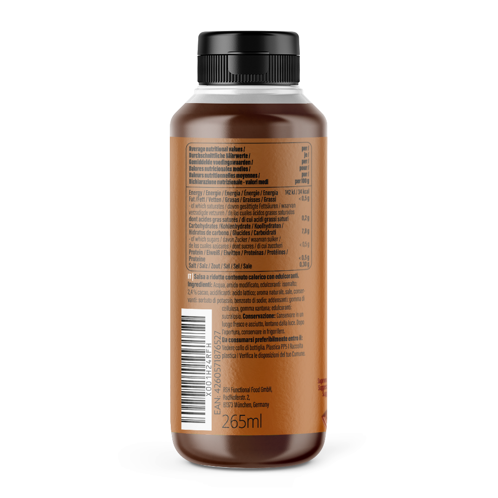 GymQueen Mamma Mia Zero Saucen (265ml) Schokolade