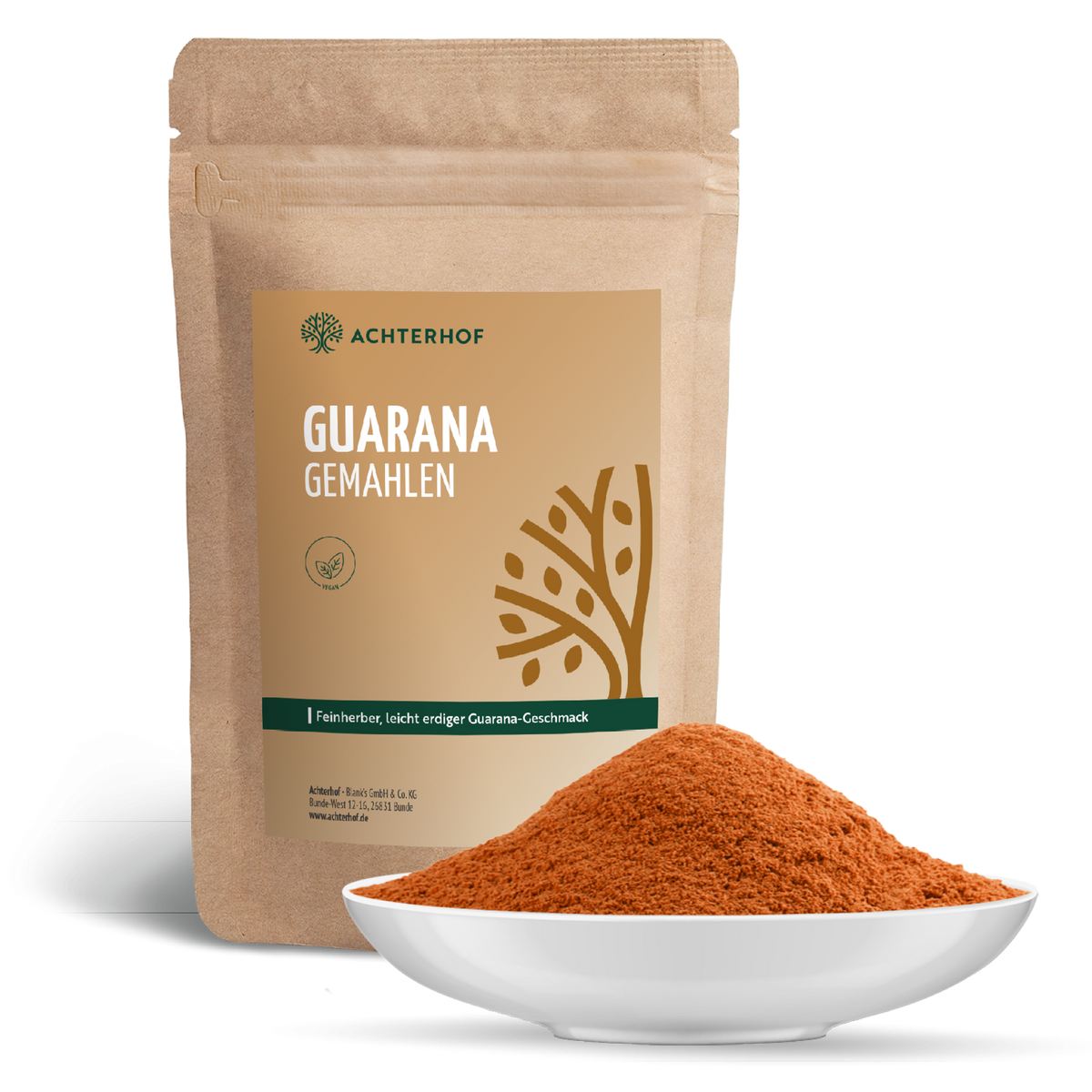 Guarana gemahlen (1000g)