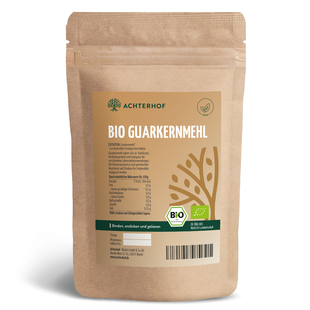 Bio Guarkernmehl (250g)