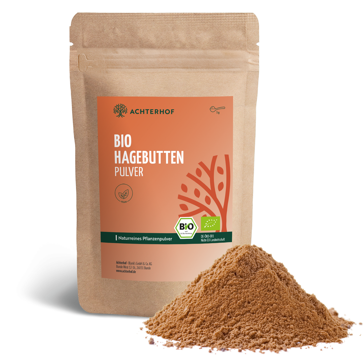 Hagebuttenpulver Bio (1000g)