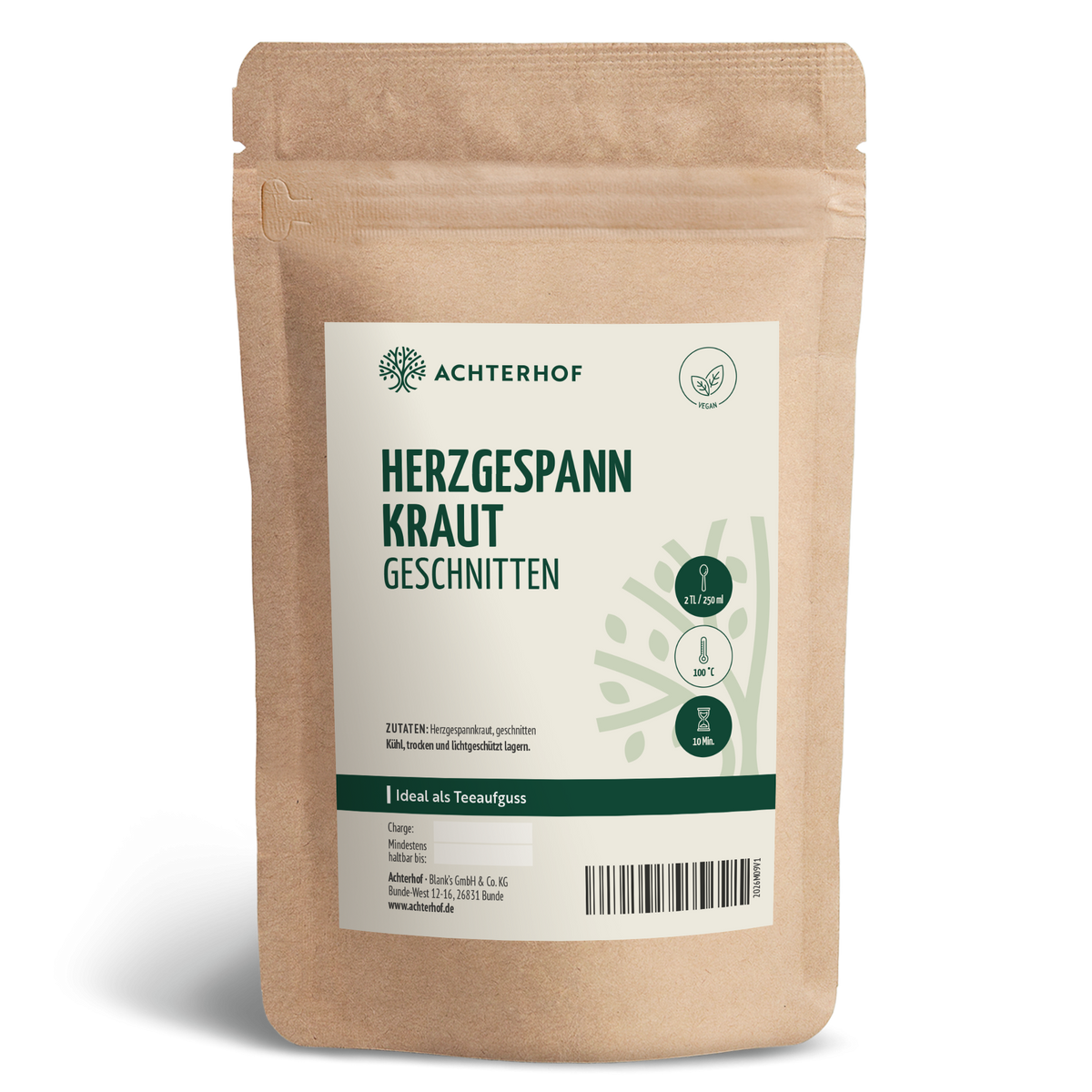 Herzgespannkraut geschnitten (250g)