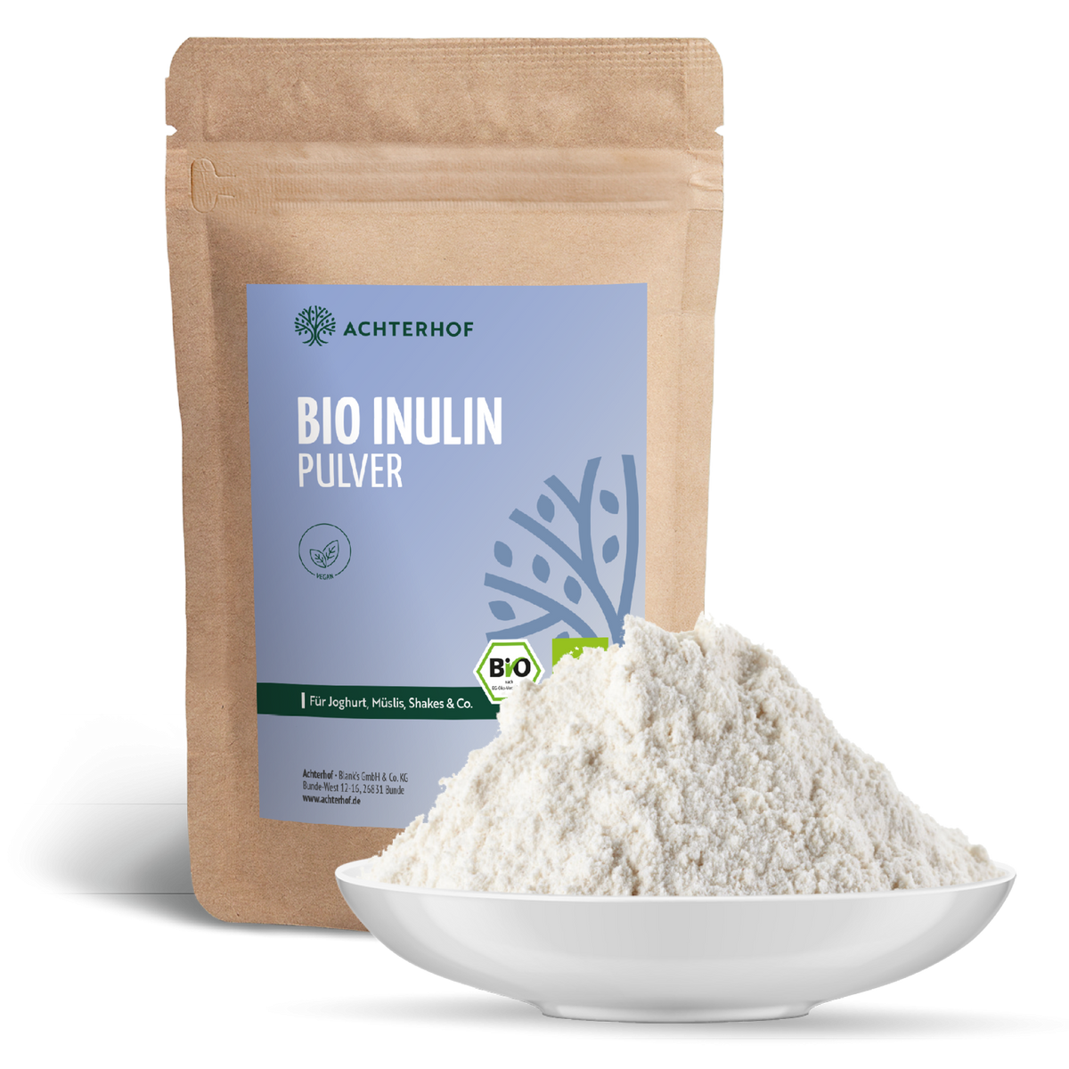 Inulin Pulver Bio (500g)