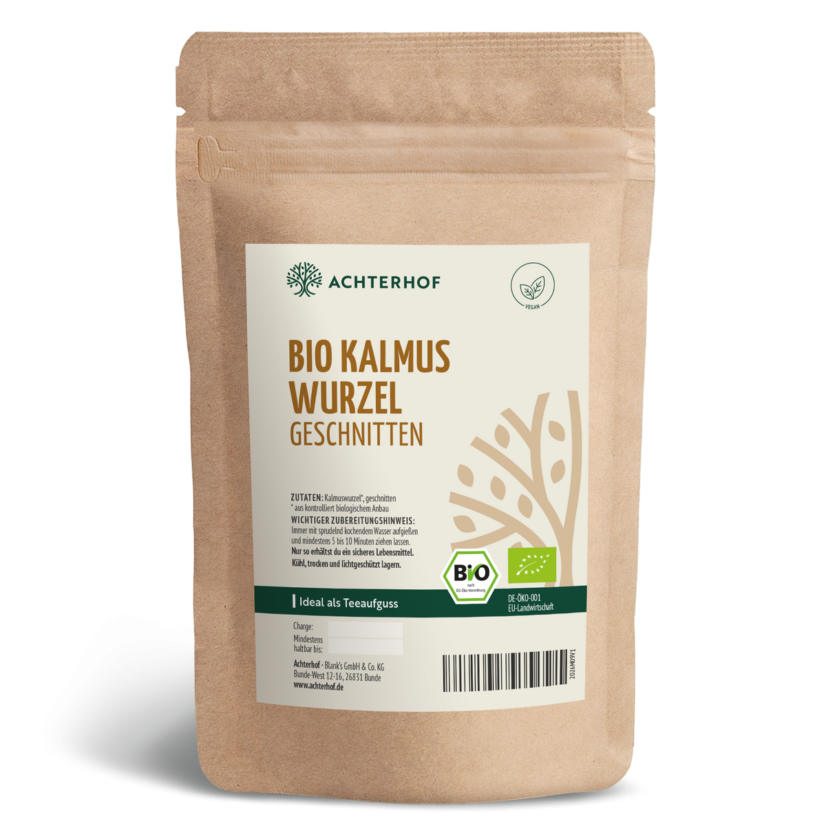 Kalmuswurzel geschnitten Bio (100g)