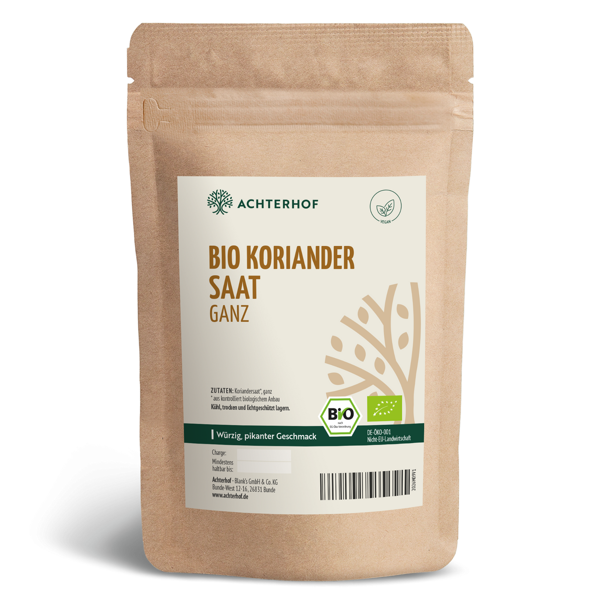 Koriandersaat ganz Bio (1000g)