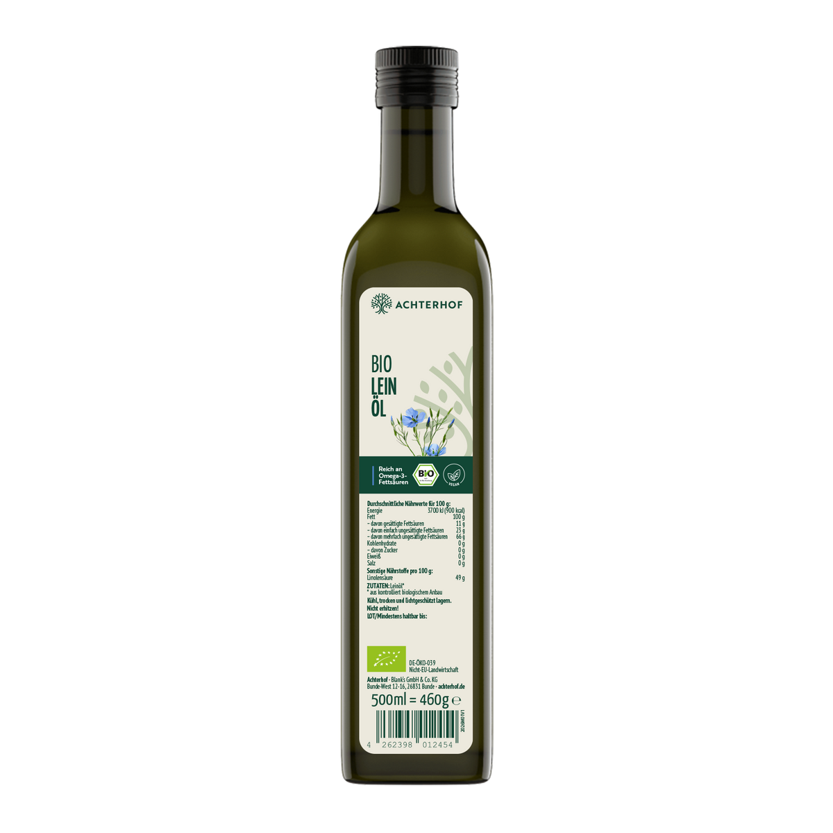 Bio Leinöl (500ml)