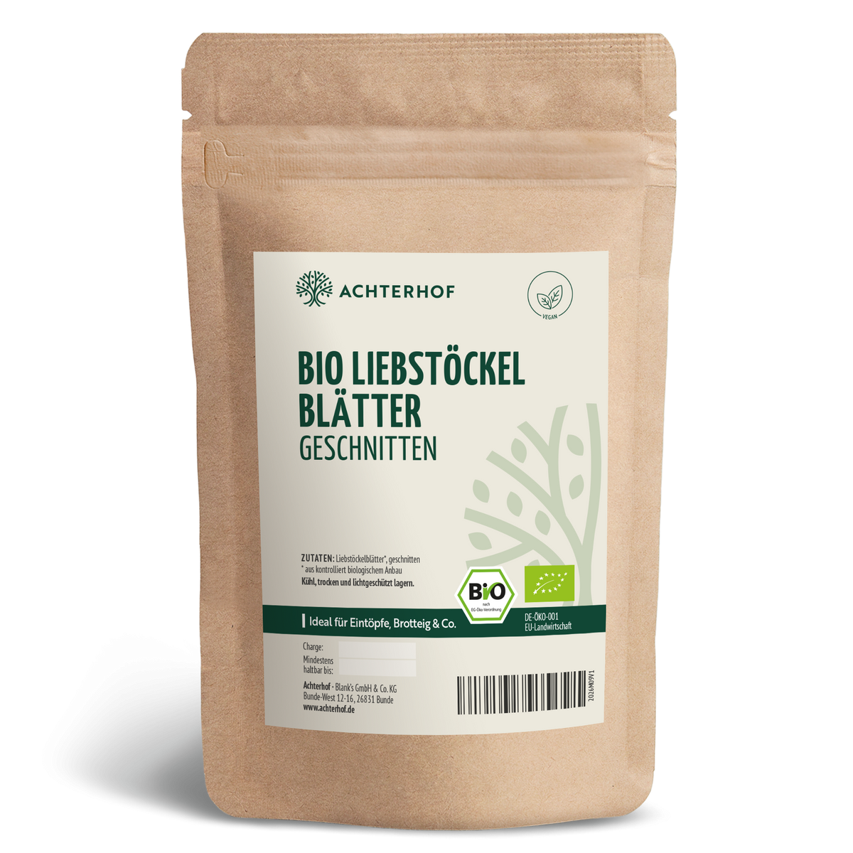 Liebstöckelblätter geschnitten Bio (100g)