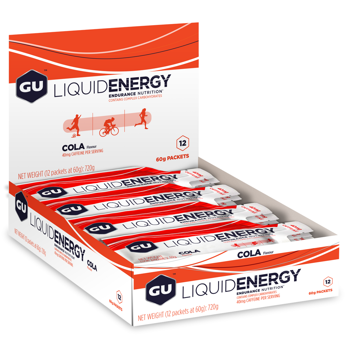 Liquid Energy Gel (12x60g) Cola