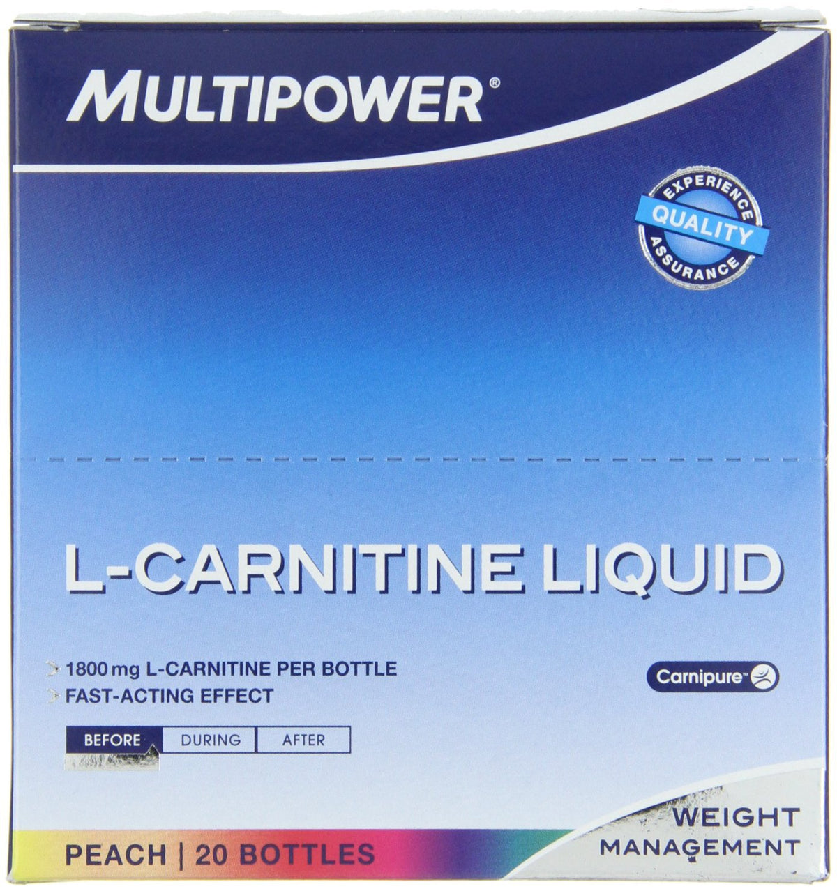 L-Carnitine Liquid (20x25ml) Peach