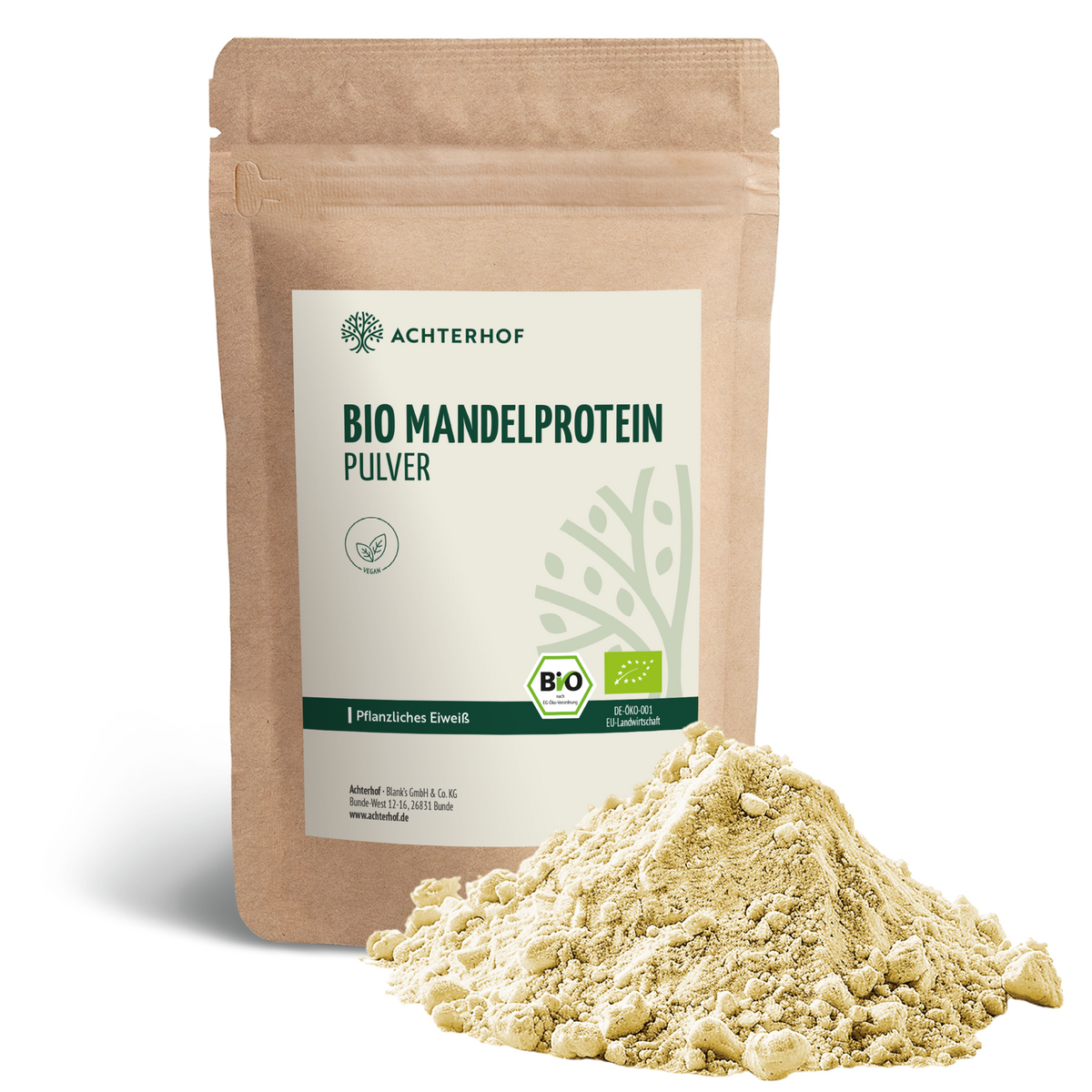 Bio Mandelprotein Pulver (500g)
