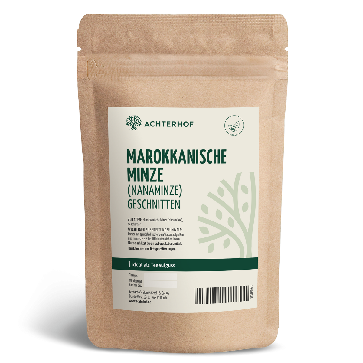 Marokkanische Minze geschnitten (100g)