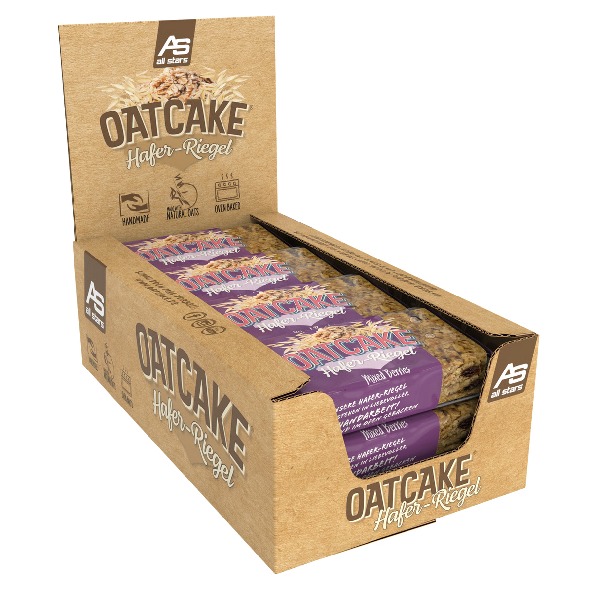 Oatcake (12x80g) Mixed Berries