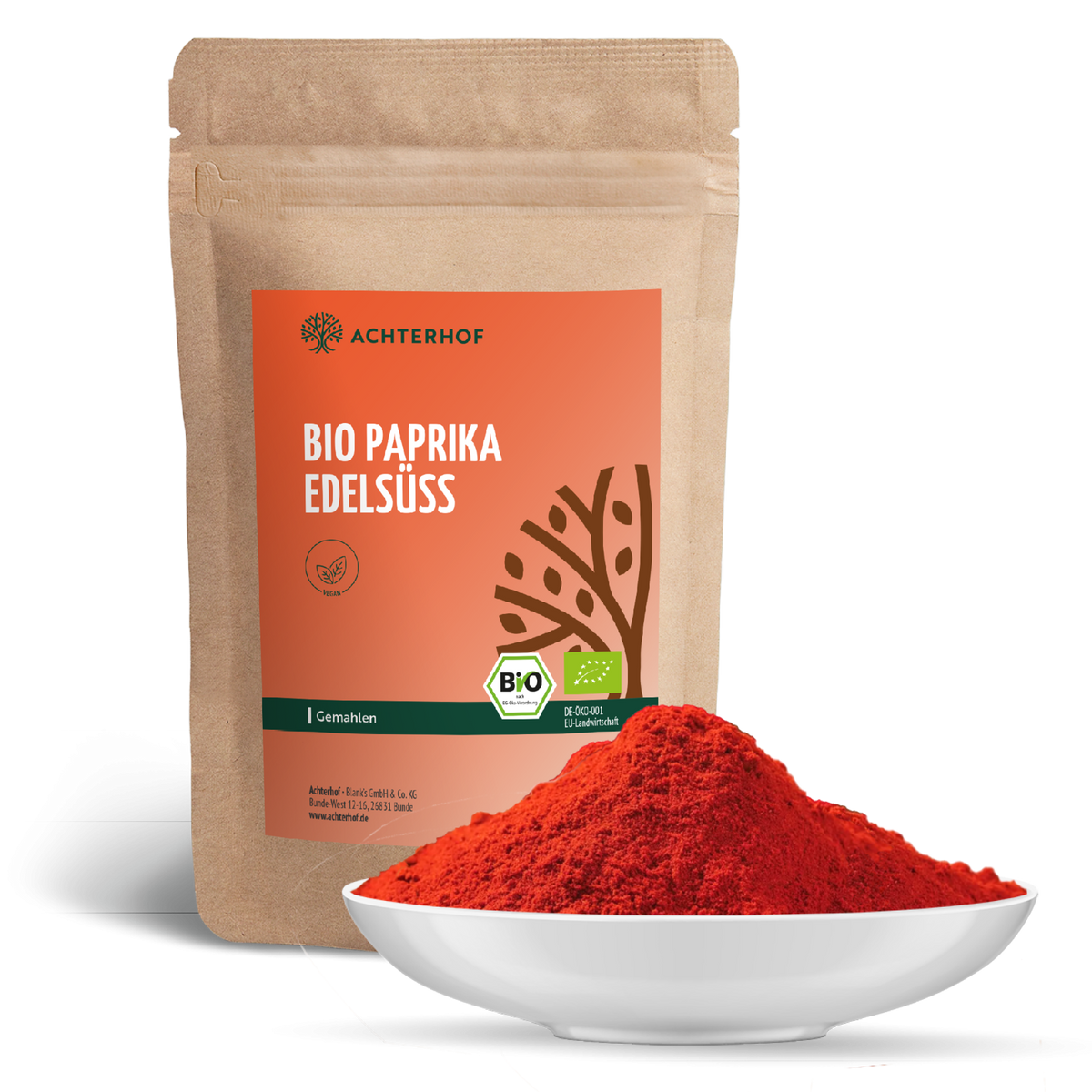 Paprika Edelsüss gemahlen Bio (500g)