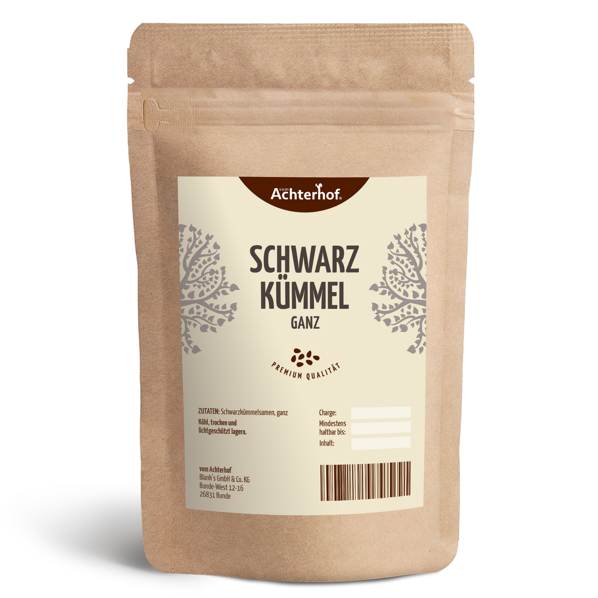 Schwarzkümmel ganz 500g)
