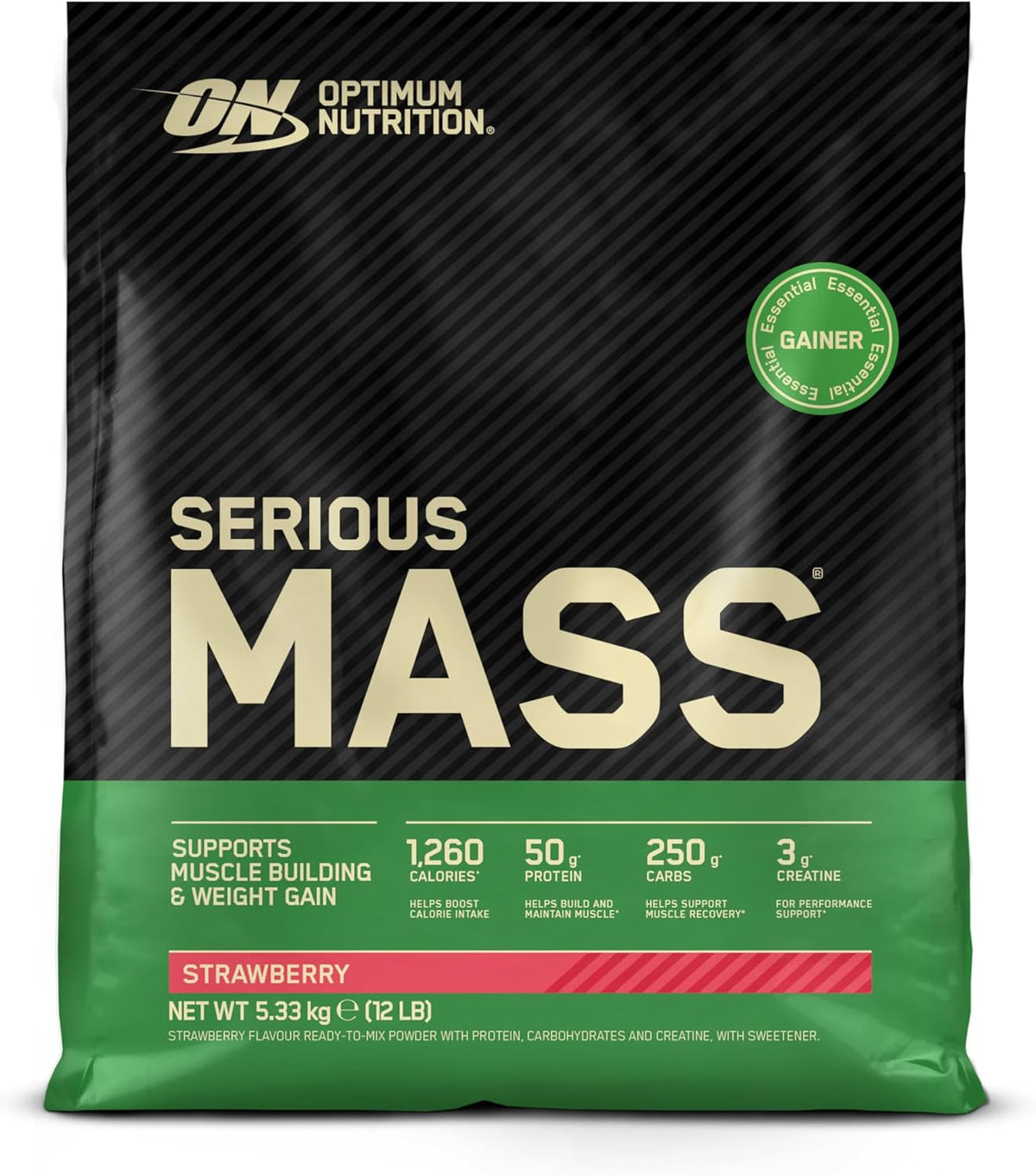 Serious Mass (5330g) Strawberry