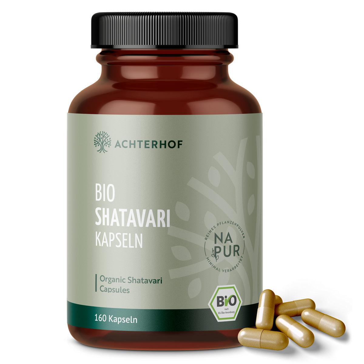 Shatavari Kapseln Bio (160 Kapseln)