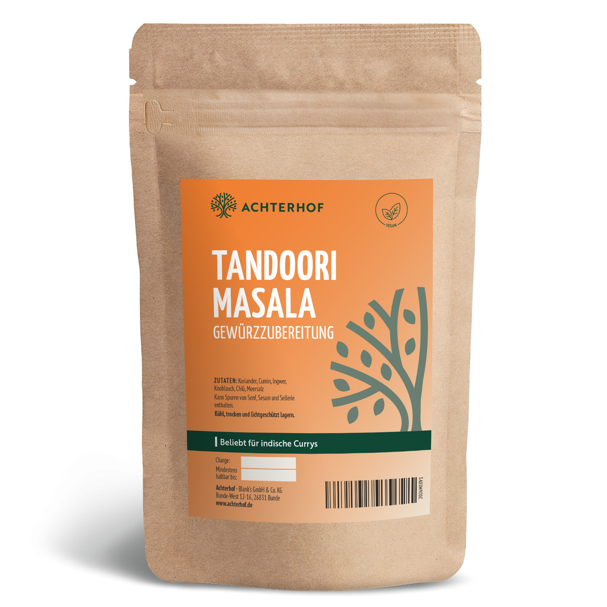 Tandoori Masala Gewürzzubereitung (100g)