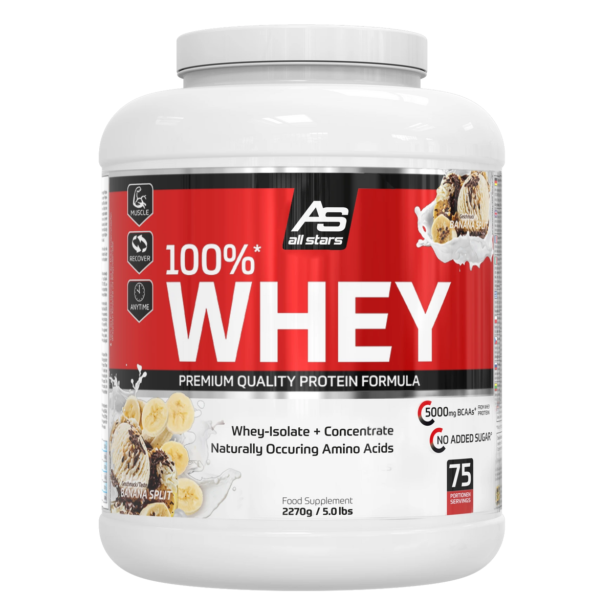 100% Whey Premium (2270g) Banana Split